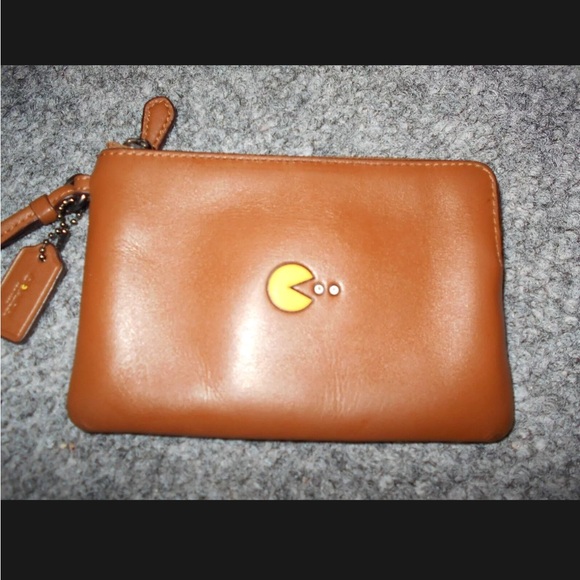 Coach Wristlet, Pac-Man Design, Limited edition, collectable, good used cond. - Picture 2 of 5